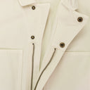BONE/OFF-WHITE PAINTER'S COVERALL JUMPSUIT