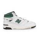 WHITE/GREEN NEW BALANCE 650R SNEAKERS
