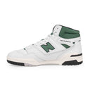 WHITE/GREEN NEW BALANCE 650R SNEAKERS