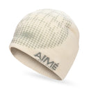 CREAM NEW BALANCE GEO PRINT BEANIE