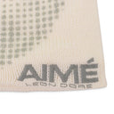 CREAM NEW BALANCE GEO PRINT BEANIE