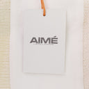 CREAM NEW BALANCE GEO PRINT BEANIE