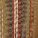 BROWN BLANKET STRIPE DRAWSTRING PANTS