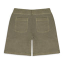 TAN GARMENT DYED UNIFORM SHORTS
