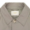 GRAY BELTED TOPCOAT