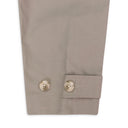 GRAY BELTED TOPCOAT