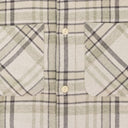 GRAY PLAID COTTON BUTTON-DOWN SHIRT