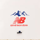 CREAM NEW BALANCE STRIPED BOOT SOCKS