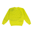GREEN NEW BALANCE GEO PRINT CREWNECK