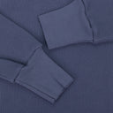 INDIGO LONG-SLEEVE WAFFLE THERMAL T-SHIRT