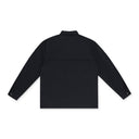 BLACK NEW BALANCE GRID BUTTON-DOWN SHIRT