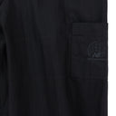 BLACK NEW BALANCE GRID BUTTON-DOWN SHIRT