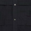 BLACK NEW BALANCE GRID BUTTON-DOWN SHIRT