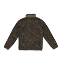 KHAKI PAISLEY HALF-ZIP FLEECE PULLOVER