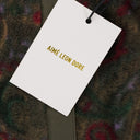 KHAKI PAISLEY HALF-ZIP FLEECE PULLOVER