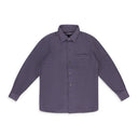 LAVENDER MERINO WOOL BUTTON-DOWN SHIRT