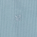 GREEN WAFFLE HENLEY T-SHIRT