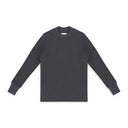 DARK GRAY LONG-SLEEVE WAFFLE THERMAL T-SHIRT