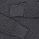 DARK GRAY LONG-SLEEVE WAFFLE THERMAL T-SHIRT