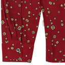 RED LONG-SLEEVE TWILL BUTTON-DOWN SHIRT