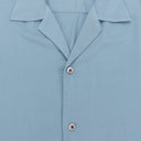 BLUE LONG-SLEEVE TWILL BUTTON-DOWN SHIRT