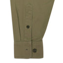 TAN UTILITY BUTTON-DOWN SHIRT