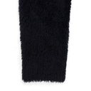 BLACK HIGH NECK CARDIGAN