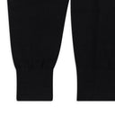 BLACK MERINO WOOL TURTLENECK SWEATER