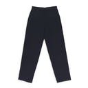 DARK GRAY GARMENT DYED STRAIGHT FIT PANTS