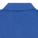 PERIWINKLE FULL BUTTON POLO CARDIGAN