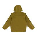BROWN NEW BALANCE FULL-ZIP FLEECE HOODIE