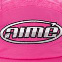 PINK CHROME LOGO HAT