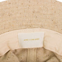 CREAM WOOL HERITAGE BUCKET HAT