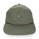 GREEN BRUSHED CREST HAT