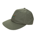 GREEN BRUSHED CREST HAT