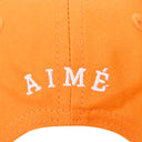 ORANGE BRUSHED CREST HAT