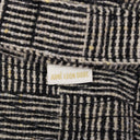 BLACK/OFF-WHITE WOOL BOONIE BUCKET HAT