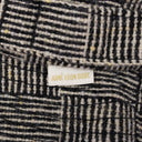 BLACK/OFF-WHITE WOOL BOONIE BUCKET HAT
