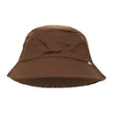 BROWN POCKET BUCKET HAT