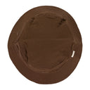 BROWN POCKET BUCKET HAT