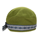 GREEN FLEECE BEANIE