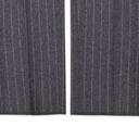 GRAY SINGLE PLEAT TROUSERS