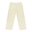 CREAM MESH KNIT SWEATPANTS