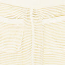 CREAM MESH KNIT SWEATPANTS
