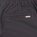 GRAY DRAWSTRING CHINO SHORTS