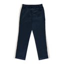NAVY DRAKE'S VELVET TRACK PANTS