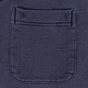 INDIGO GARMENT DYED UNIFORM SWEATPANTS