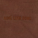 BROWN GARMENT DYED UNIFORM SWEATPANTS