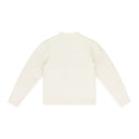 CREAM CARICATURE KNIT SWEATER