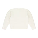 OFF-WHITE BOUCLE CREWNECK SWEATER